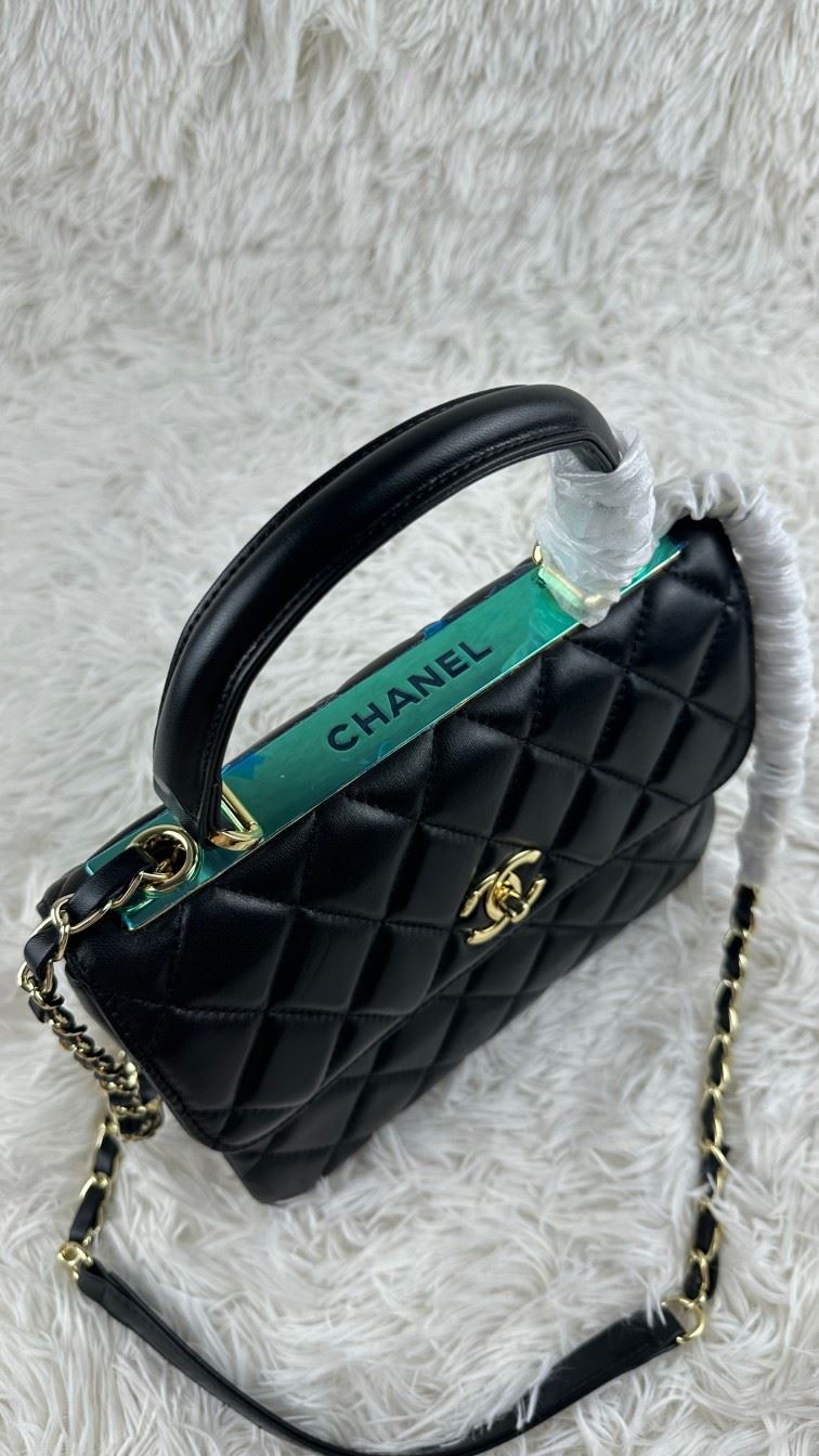 Ch**el top handle bags